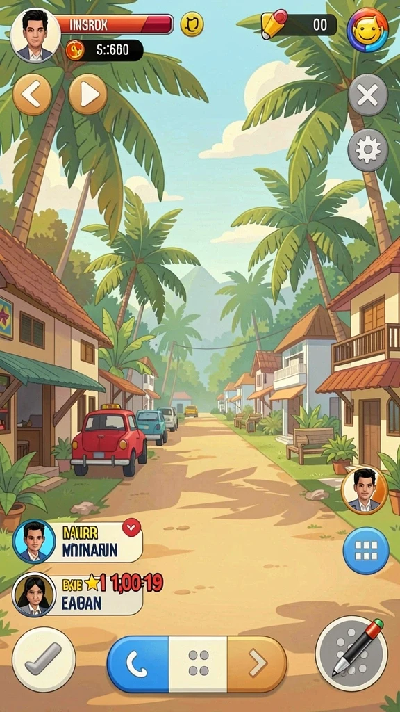 dewanusa - Tangkapan layar menunjukkan karakter utama dalam misi epik.