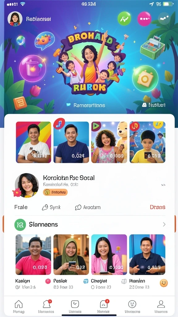 f32 - Karakter-karakter unik yang dapat dipilih untuk bermain.