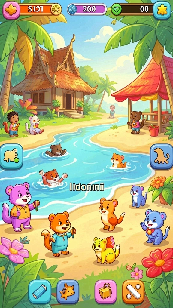 idrok - Tangkapan layar memperlihatkan mode multiplayer yang seru.