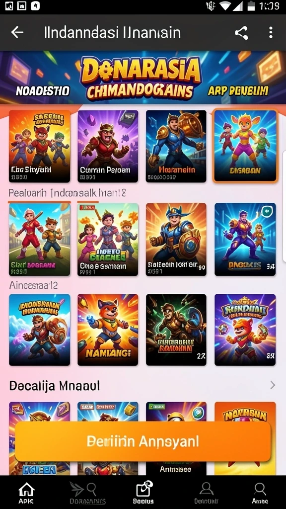 megafafa - Screenshot menunjukkan momen kemenangan dengan hadiah besar.