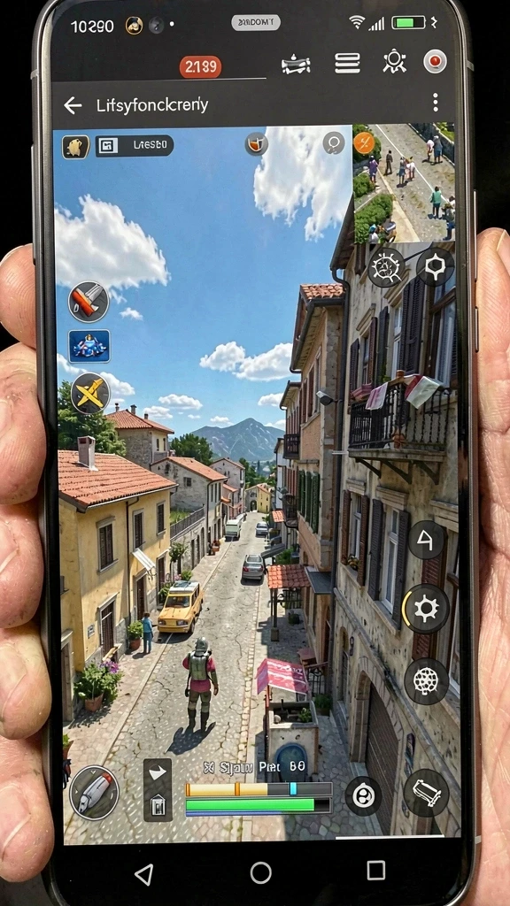 ocatoto - Screenshot menunjukkan misi yang sedang dimainkan.