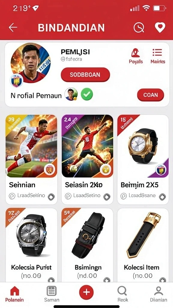 rprprp - Tangkapan layar menunjukkan karakter utama dalam aksi.