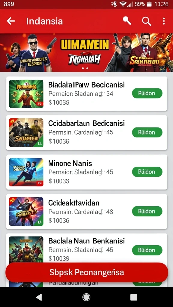 v87 - Tangkapan layar menampilkan grafik menawan dari salah satu level.